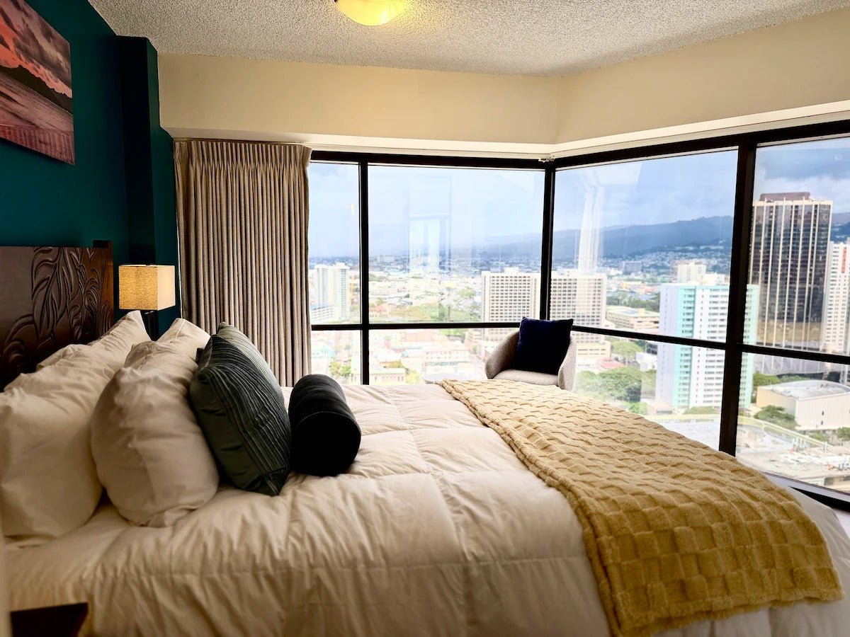 Honolulu Ocean/Mountain View Stay-Parking/Laundry