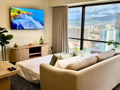 Honolulu Ocean/Mountain View Stay-Parking/Laundry