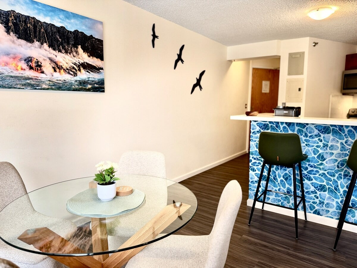 Honolulu Ocean/Mountain View Stay-Parking/Laundry
