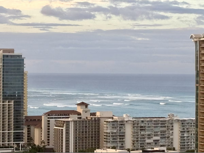 Ocean View Waikiki 2BR Retreat w/ Parking & AC