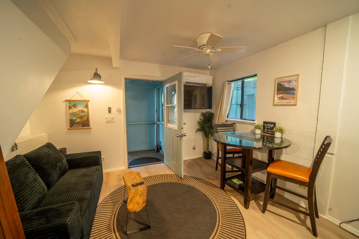 Waimea Bay Studio With Sauna - Walk to beach!